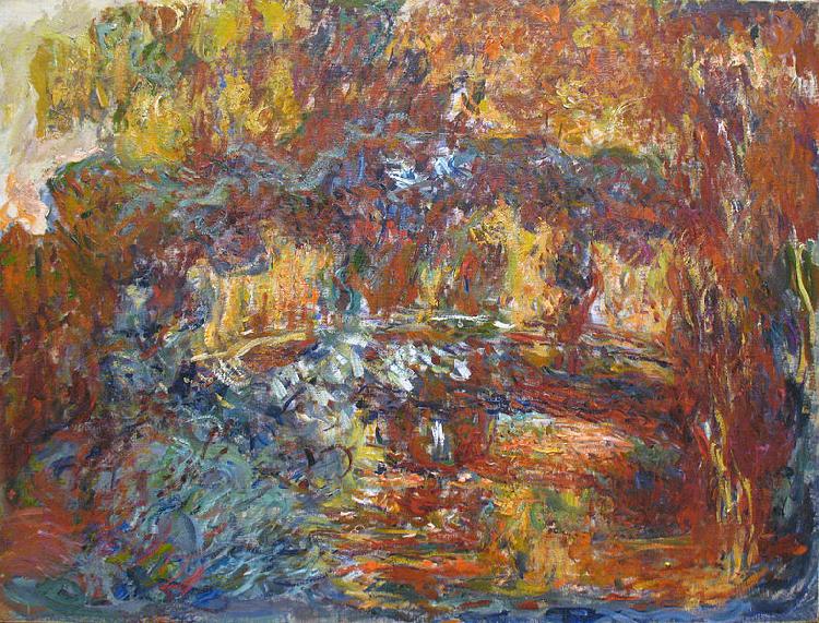 Claude Monet The Japanese Footbridge China oil painting art